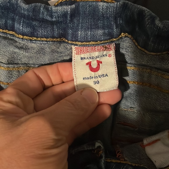 GUC Vintage True Religion Boot Cut Jeans - Picture 5 of 11